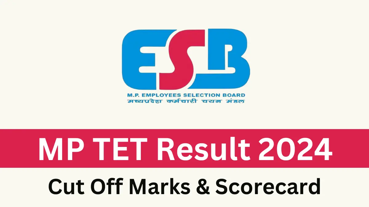 MP TET Result 2024 Date