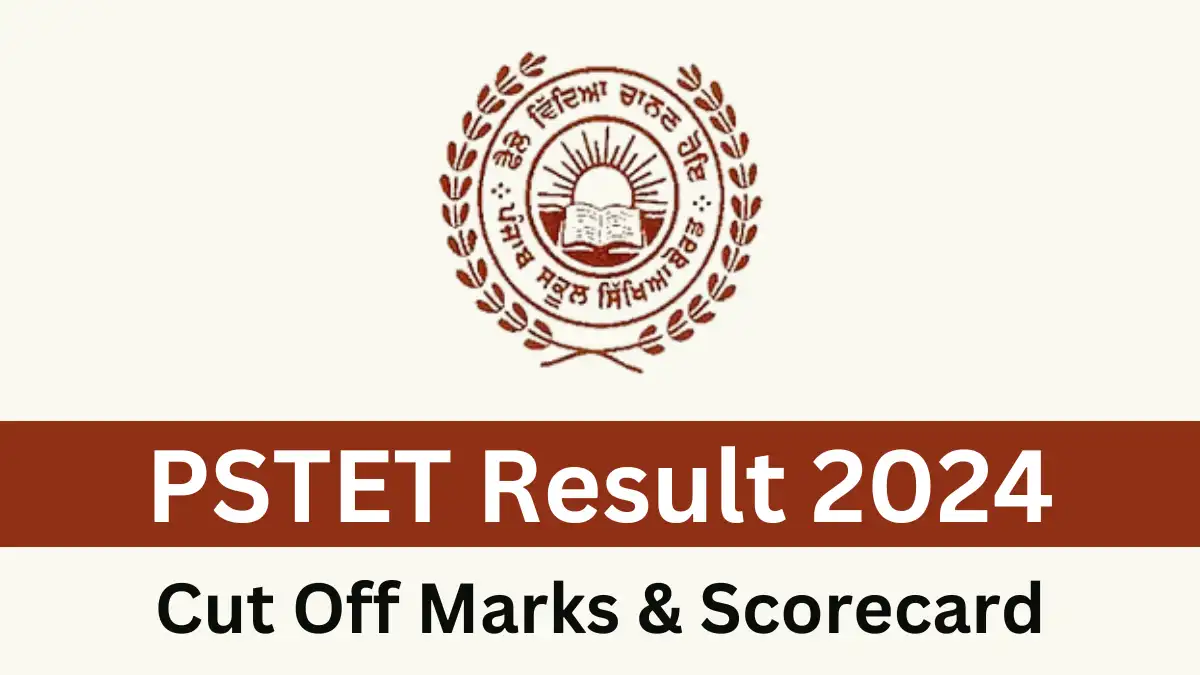 PSTET Result 2024 Date