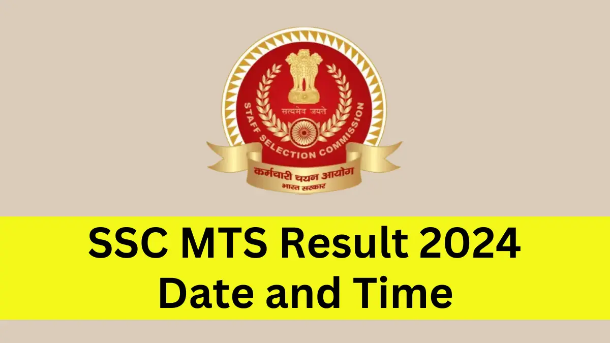 SSC MTS Result 2024