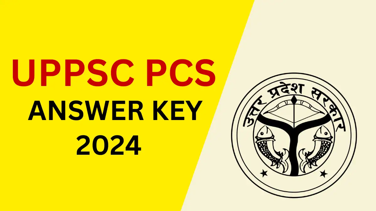 UPPSC PCS Answer Key 2024