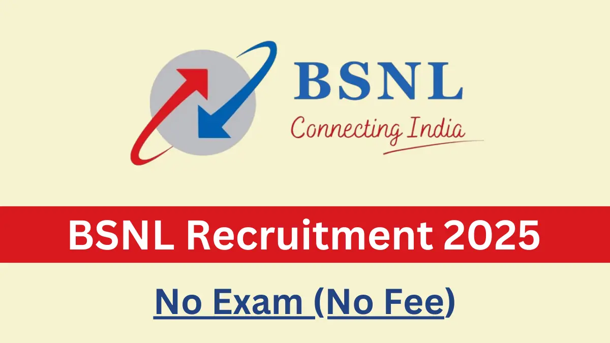 BSNL Recruitment 2025 Notification