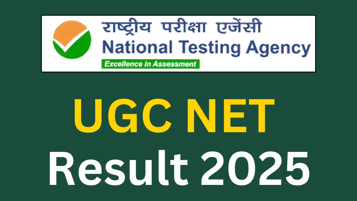 UGC NET Result 2025